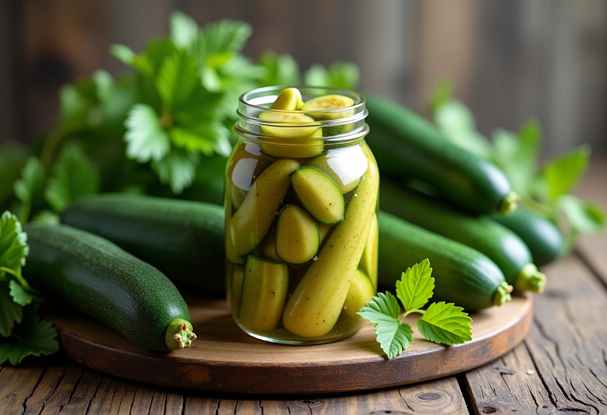 courgettes conserves